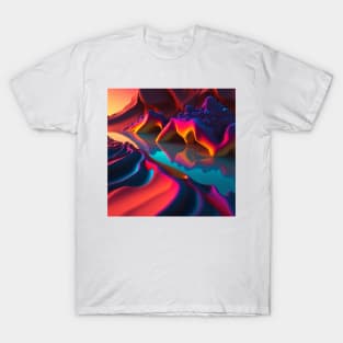 Living Life in Colour Sand Waves T-Shirt